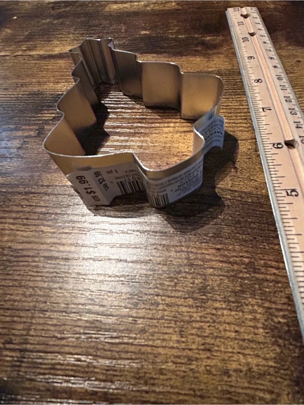Set of 3 Metal Holiday Cookie Cutter
